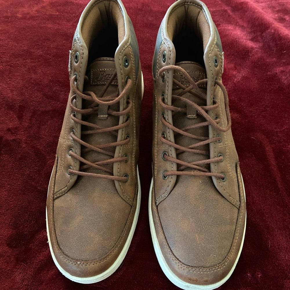 Boots/sneakers-mens size 12. Suede tops with black accents. Barely worn.